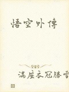 悟空外传封面