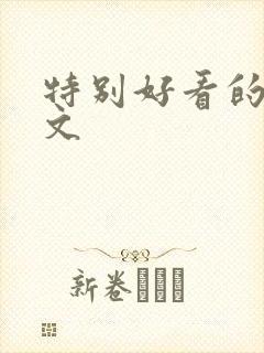 特别好看的总裁文