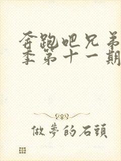 奔跑吧兄弟第三季第十一期完整版