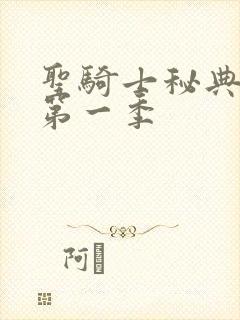 圣骑士秘典动漫第一季