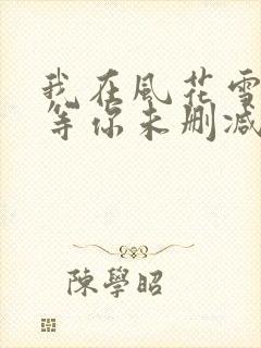 我在风花雪月里等你未删减