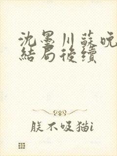 沈墨川苏晚晴大结局后续