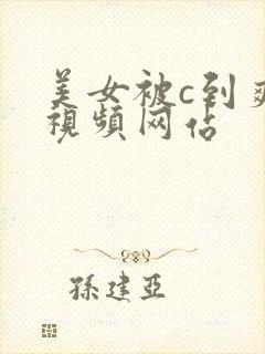 美女被c到爽哭视频网站