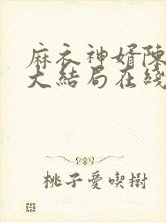 麻衣神婿陈黄皮大结局在线阅读封面