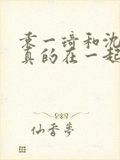 袁一琦和沈梦瑶真的在一起过吗