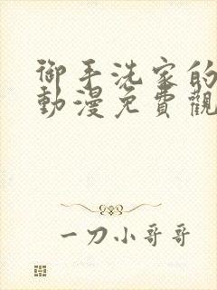 御手洗家的事情动漫免费观看