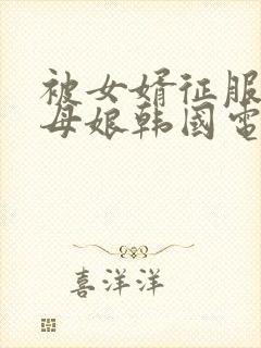 被女婿征服的丈母娘韩国电影封面