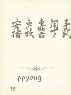 安卓专用手机版播放器下载