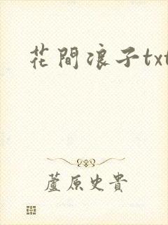 花间浪子txt