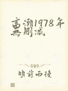 高潮1978年无删减