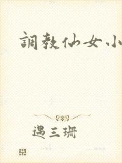 调教仙女小说封面