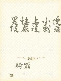 男性上小便的时候尿道刺痛有血是怎么回事