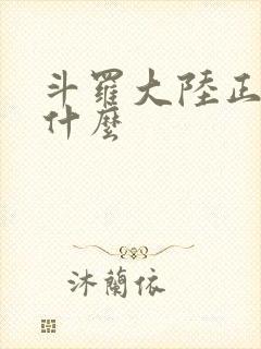 斗罗大陆正版叫什么