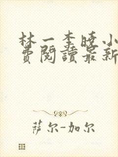 林一李晓小说免费阅读最新章节列表