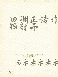 田渊正浩作品番号封面