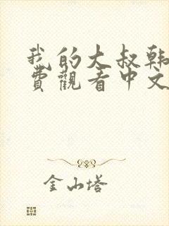 我的大叔韩剧免费观看中文版全集