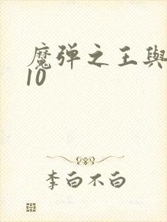 魔弹之王与战姬10