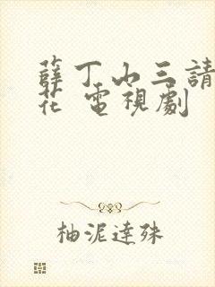 薛丁山三请樊梨花 电视剧