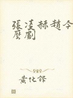 张凌赫赵今麦什么剧