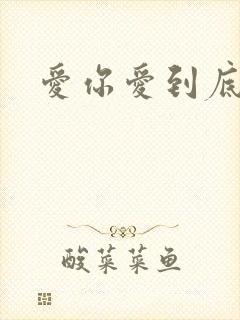 爱你爱到底