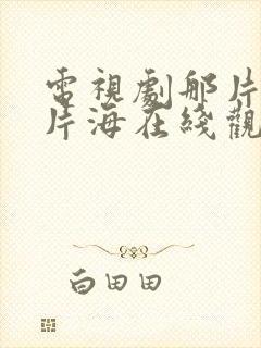 电视剧那片花那片海在线观看