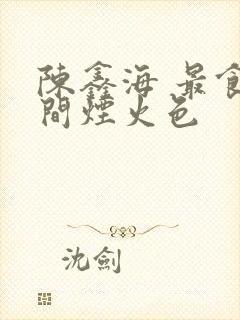 陈鑫海 最食人间烟火色封面