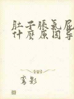 肚子胀气屁多是什么原因导致的封面