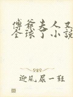 傅爷夫人又惊艳全球了小说txt