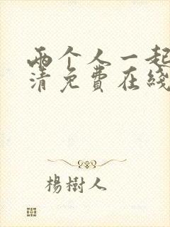 两个人一起看高清免费在线视频封面