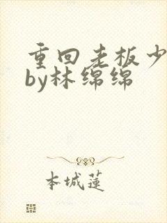 重回老板少年时by林绵绵