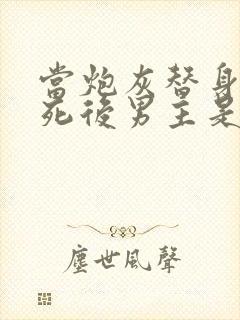 当炮灰替身的我死后男主是谁