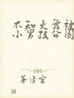 不知火舞被三个小男孩公园