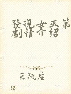 发现女巫第一季剧情介绍封面