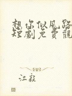 想你似风路过我短剧免费观看