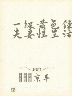 一级黄色录像,夫妻性生活封面