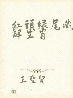 红头绿尾藏特马解生肖