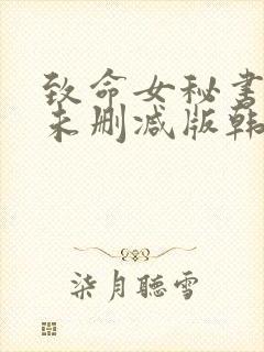 致命女秘书韩剧未删减版韩国