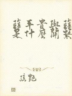 薛平贵与薛仁贵是什么关系封面