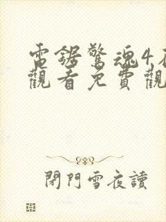 电锯惊魂4在线观看免费观看封面