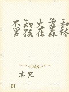 不知火舞和三小男孩在森林公园漫画封面