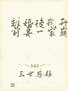 离婚后我升官,前妻一家崩溃了