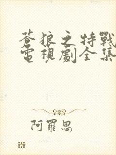 苍狼之特战突击电视剧全集免费播放封面