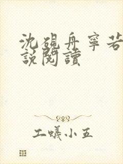 沈砚舟宁若曦小说阅读封面