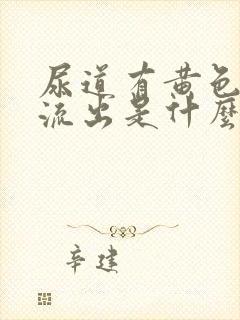 尿道有黄色粘液流出是什么原因封面