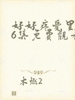 好好疼爱里面第6集免费观看姜国