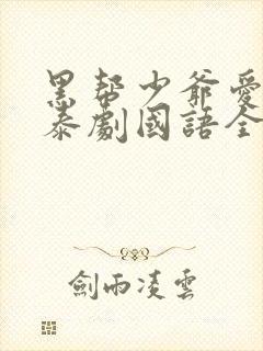 黑帮少爷爱上我泰剧国语全剧免费观看封面