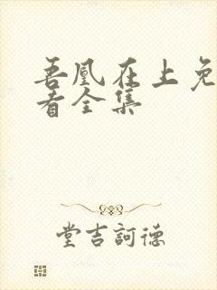 吾凰在上免费观看全集封面