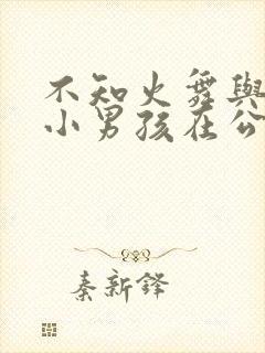 不知火舞与三个小男孩在公园狂欢