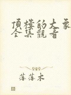 顶楼的大象在线全集观看封面