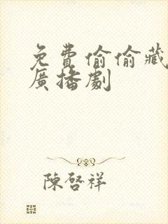 免费偷偷藏不住广播剧